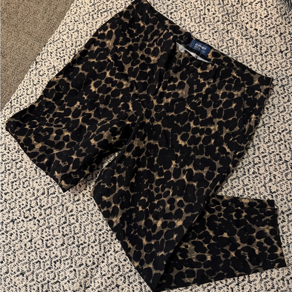 Old Navy Animal Print Trousers